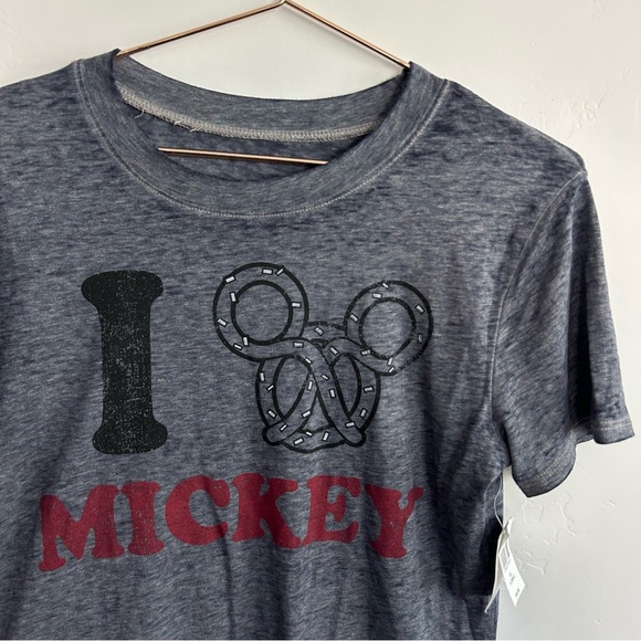 NWT Disney Parks Mickey pretzel tee - Picture 1 of 5